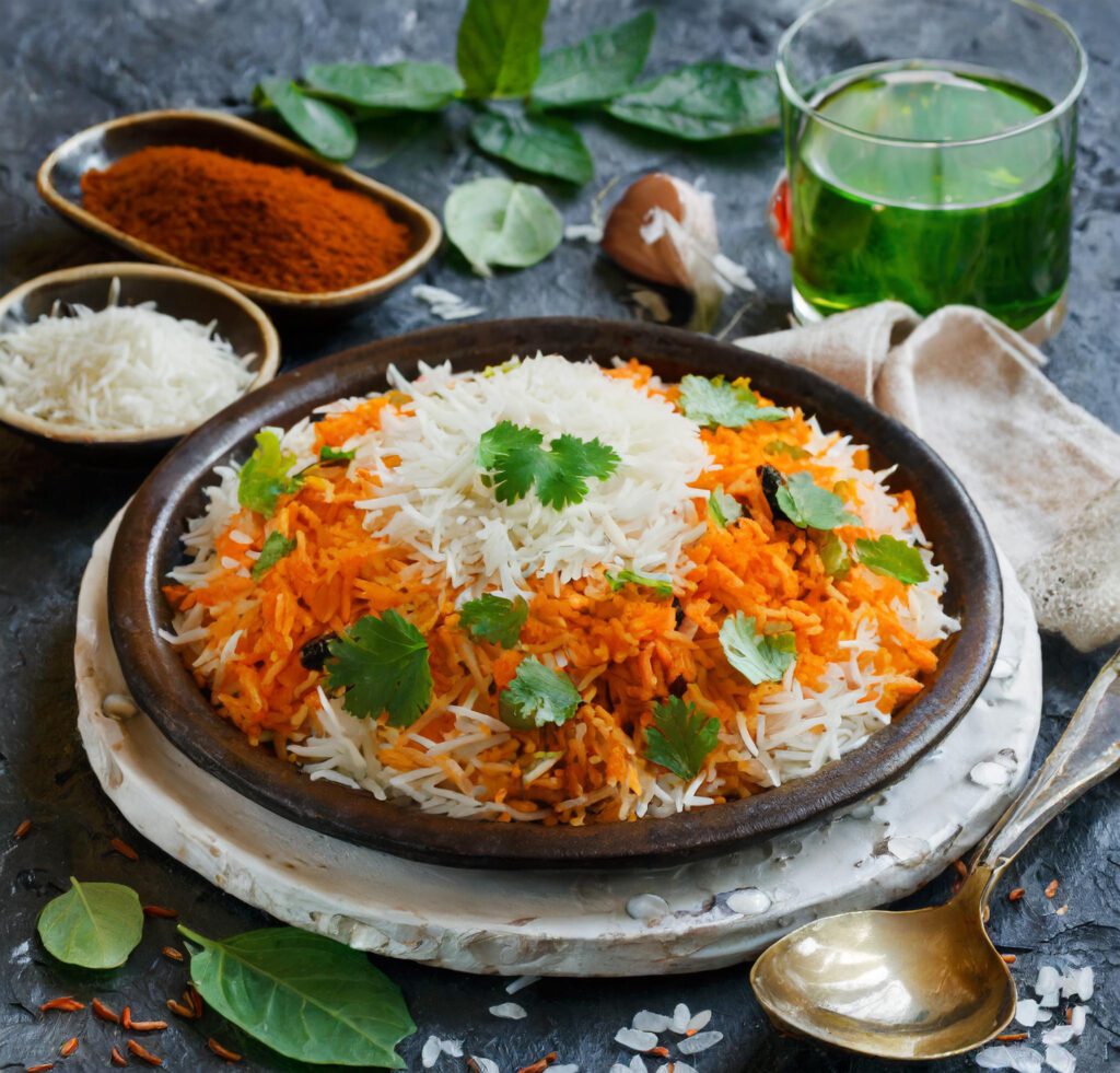 Tricolor Pulao Recipe