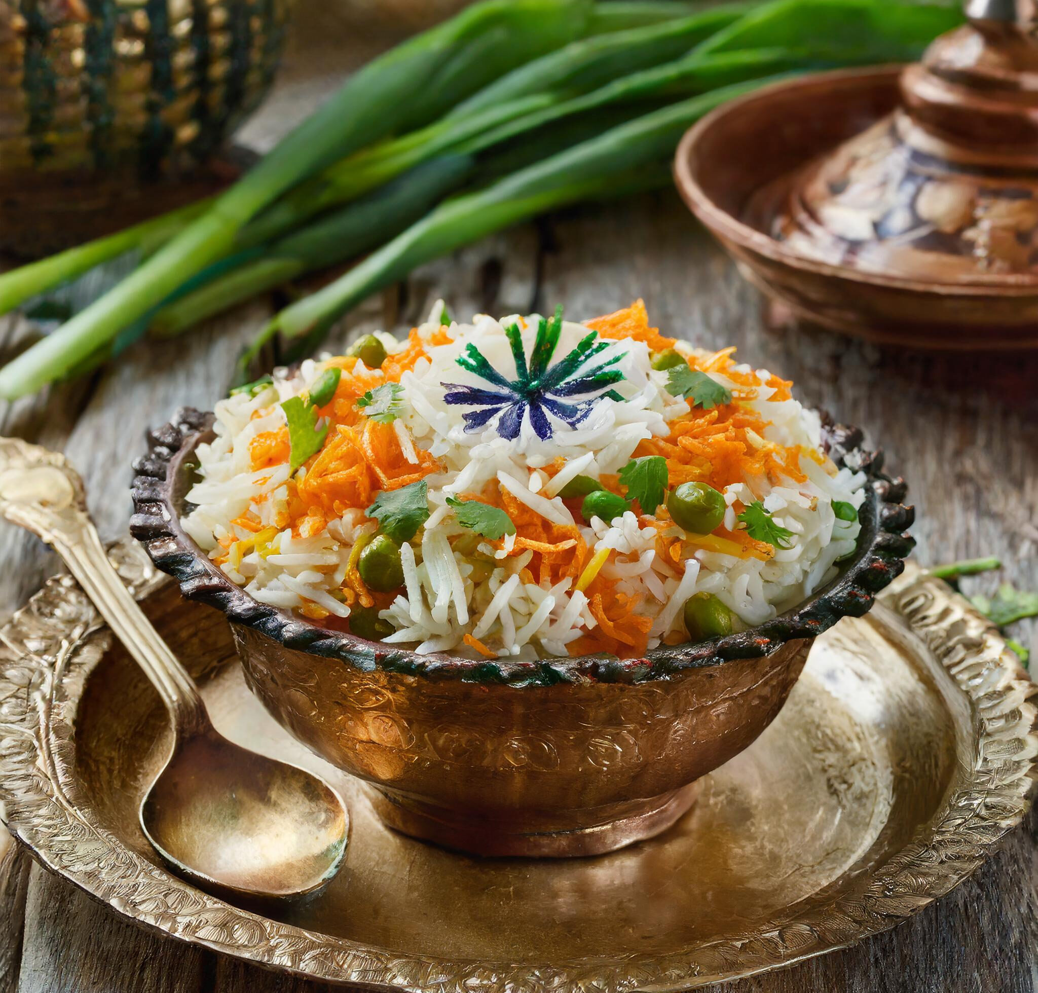 Tricolor Pulao Recipe