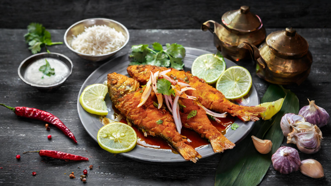 Fish fry in hindi