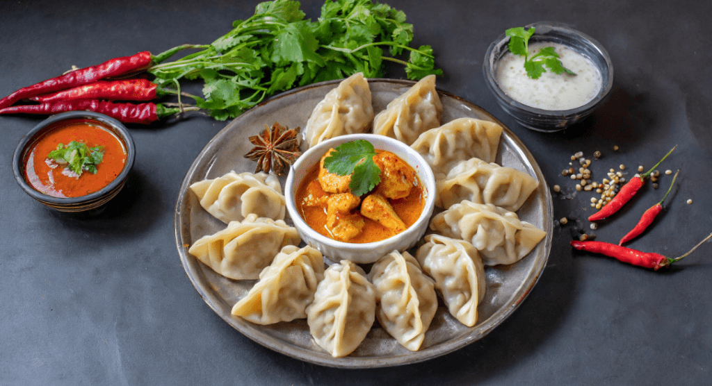 Chicken momos recipe