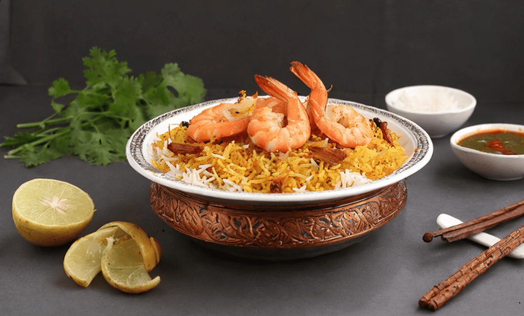 Prawn Biryani recipe