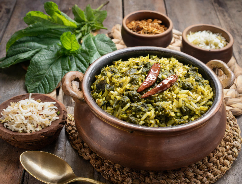 Palak Khichdi Recipe